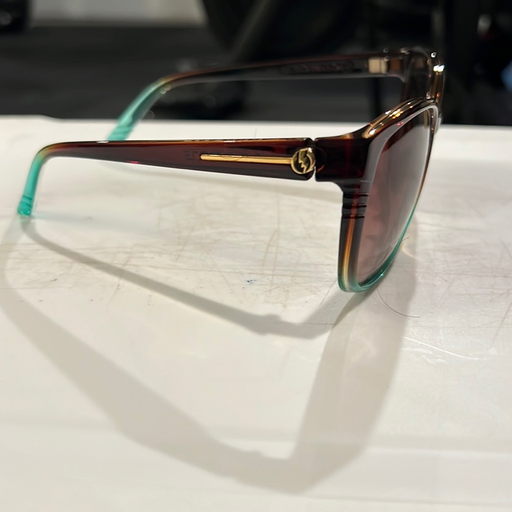 Electric Rosette sunglasses. Brown & blue.